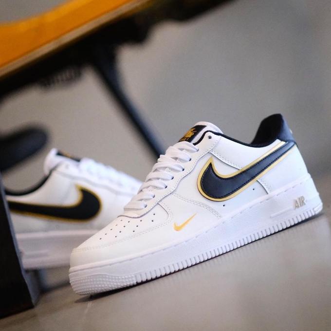 Nike Air Force 1 Low Original LV8 White Black Gold