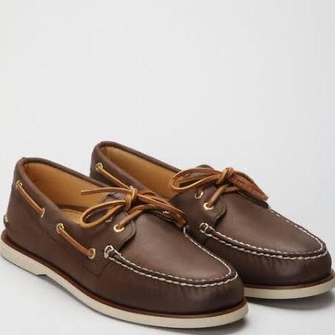 Sperry Gold Cup Brown Leather Authentic Original