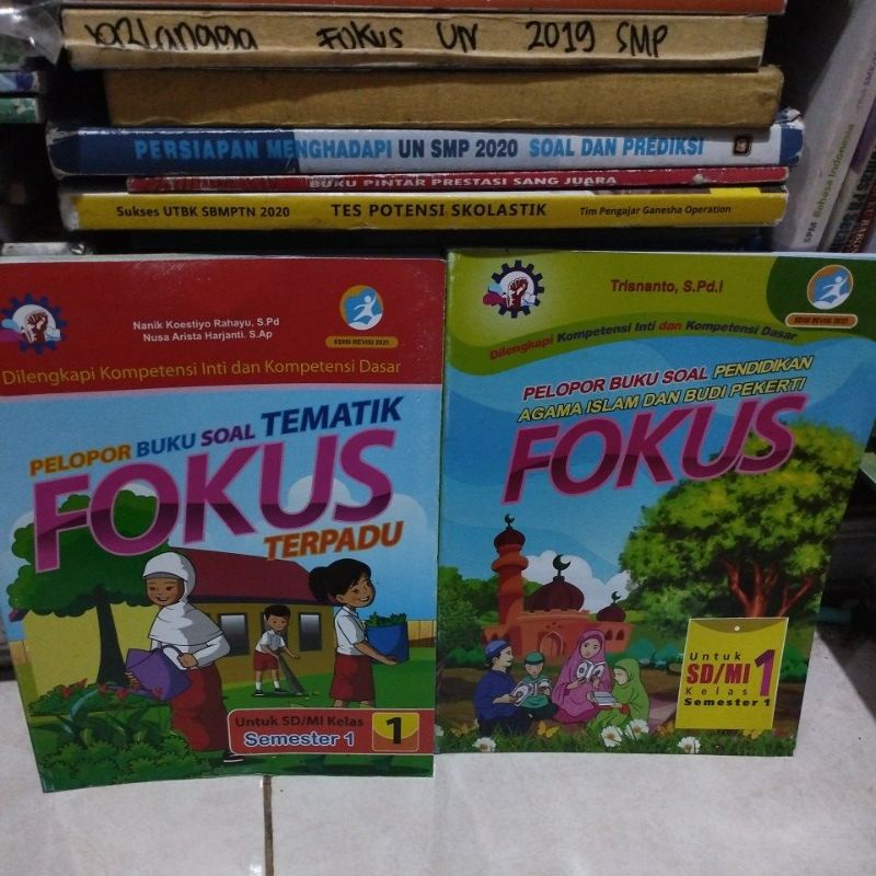 fokus tematik terpadu dan agama kelas 1 semester 1
