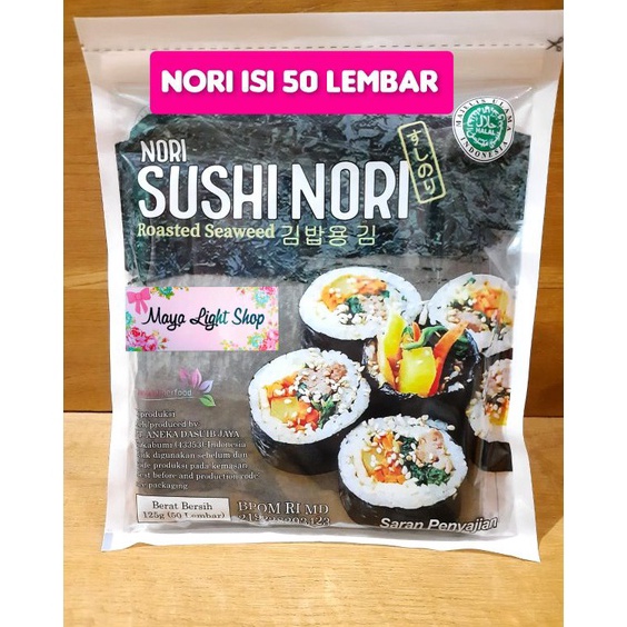 

✰Diskon Promo✮➥ STDIE Nori sushi 50 lembar manjun tokinori sakao sushi nori halal murah kimbap bento onigiri seaweed rumput laut gimbap F67 ✱Best Product