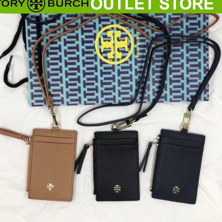

Import ✨Terbaik✨ 【100%Ori Ready】Tory Burch TB lanyard/Harga spesial/DIY klasik/name tag holder/tag murah