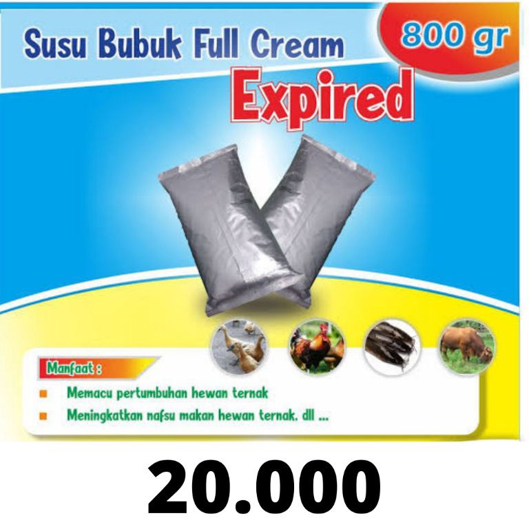 

Paling Disukai SUSU PAKAN TERNAK / SUSU EXPIRED/ SUSU KADALUARSA 800GR NH8
