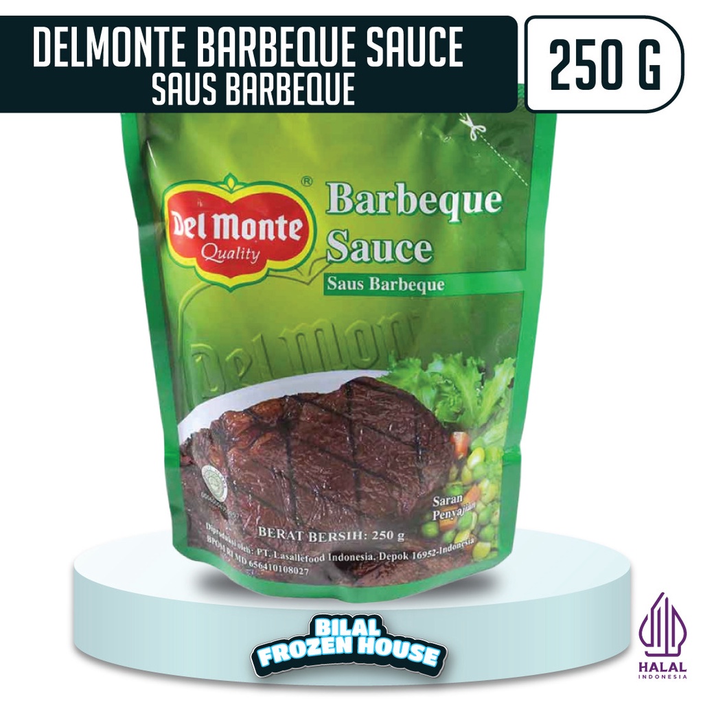 

Delmonte Saus Barbeque - Saus Barbeque 250gr - Saus Barbeque 1kg