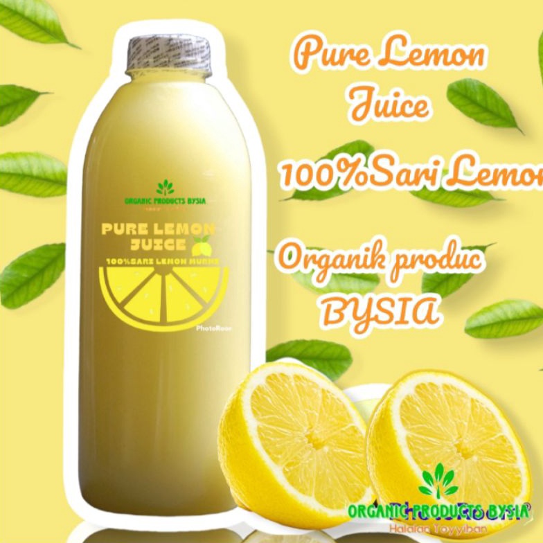 

Pasti murah SARI LEMON ASLI / PURE LEMON JUICE 250ML SAC