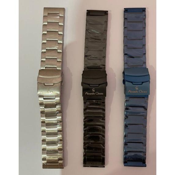 Terlaris Rantai Jam Tangan Alexandre Christie 9205 Ac 9205 Orinal Asli Stainless Rantai Jam Ac 6410 