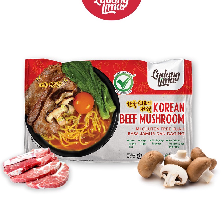 

Ready Stok Mie Korea 94g Gluten Free Ladang Lima