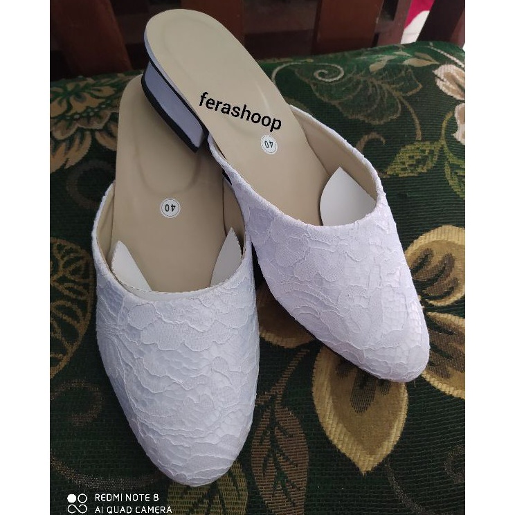 ✴Ready Stok VDMVW Slop pengantin pria bahan brukat R70 Ready