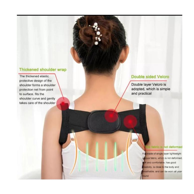 Terbaru Fresh Korset Tali Postur Posture Tulang Punggung Bungkuk Tegak Terapi Sabuk Penopang Rompi O