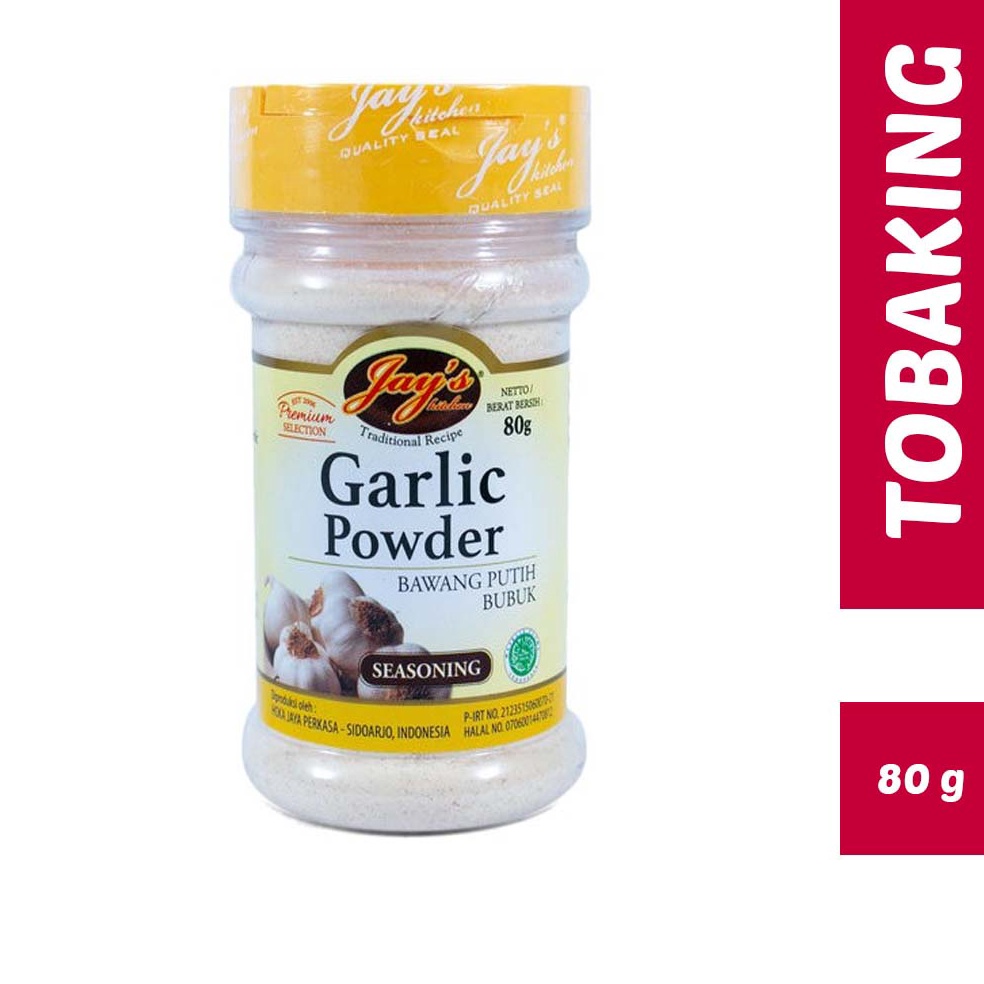 

Modern.. Jays Garlic Powder 80gr / Bawang Putih Bubuk Jays C9K