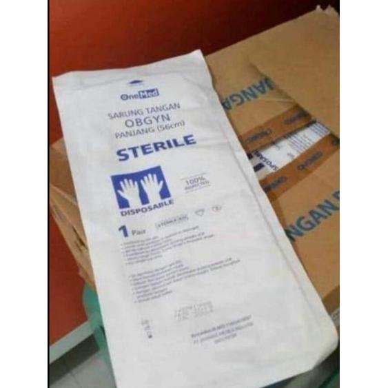 7.7 Sale Sarung Tangan Latex Obgyn Gynaecology Steril Onemed & Remedi Surgical Gloves