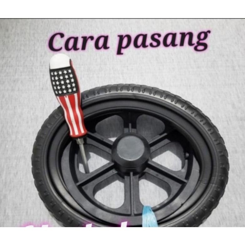 7.7 Sale Ban Mati Kursi Roda Ukuran 12 Inch Kursi Roda Travel Merk Gea Fs868