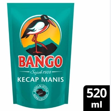 

Jaman Now.. TERMURAH !! Kecap Manis Bango Refil 520 ML IQG