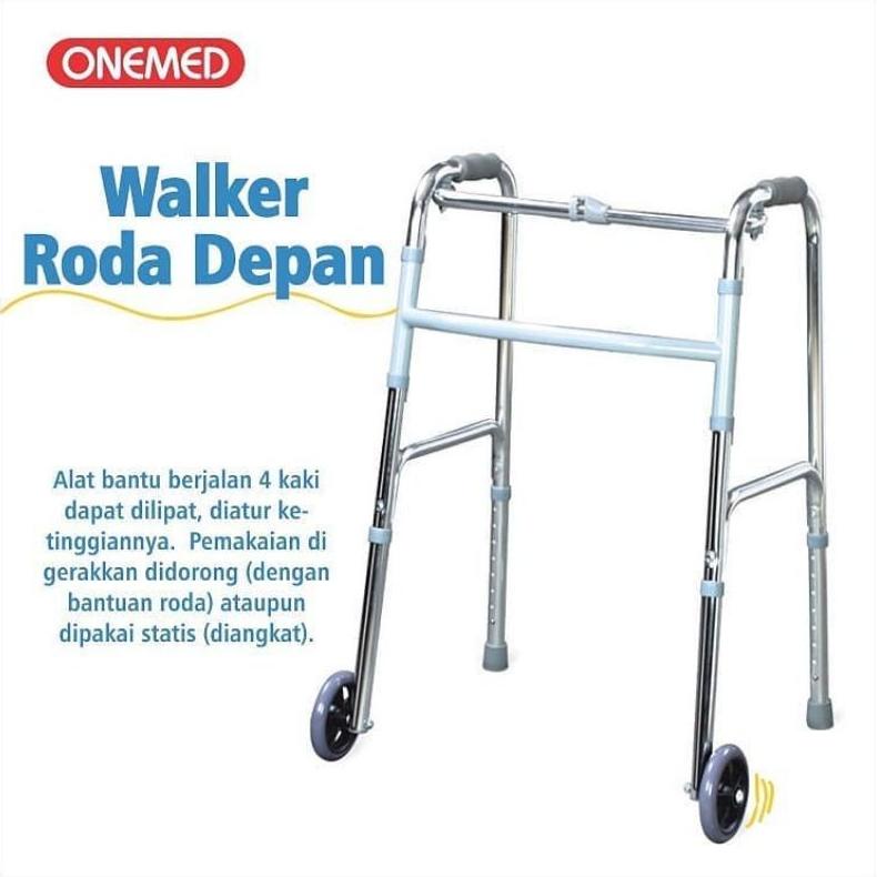 Limited Tongkat Walker Dengan Roda Alat Bantu Jalan Jemuran Terapi Manula Alat Bantu Jalan Walker Ro