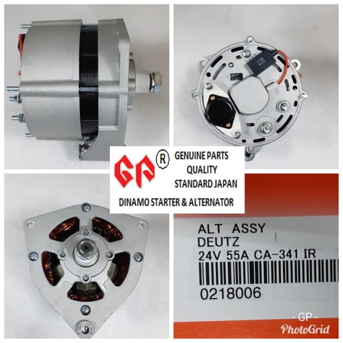 Dinamo Alternator GP Deutz 24V