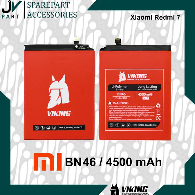 BATERAI VIKING XIAOMI REDMI 7 / NOTE 6 / NOTE 8 BN46 DOUBLE POWER