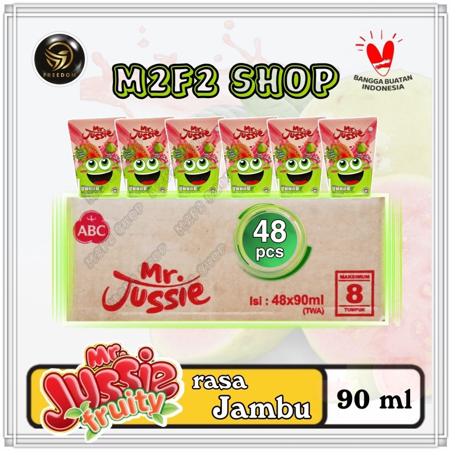 

Terbaru ABC Mr Jussie Fruity Guava | Jambu Klutuk Merah - 90 ml (Kemasan Karton) 01D