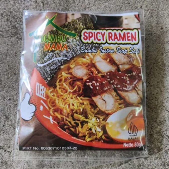 

Mama Bumbu Instan Spicy Ramen Siap Saji