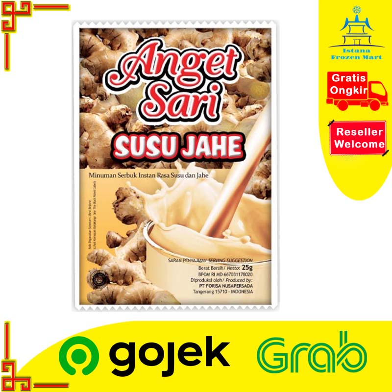 

Anget Sari Susu Jahe Box isi 5 Sachet