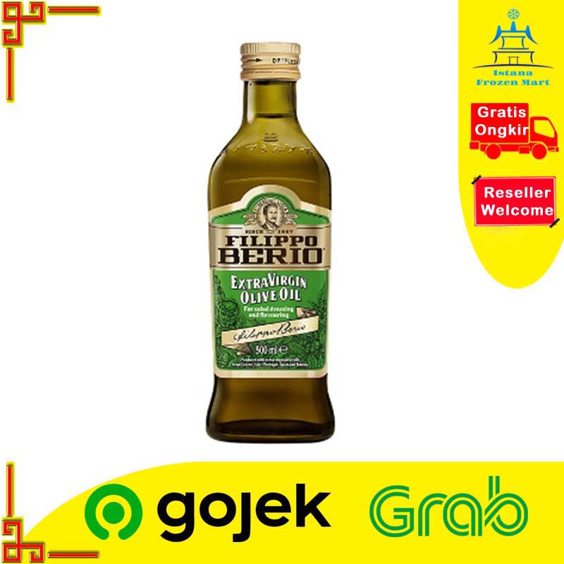 

Extra Virgin Pure Olive Oil Minyak Zaitun 500 ML - FILIPPO BERIO