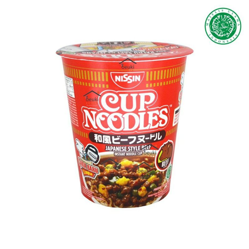 

Cup Noodles Kaldu Sapi - NISSIN