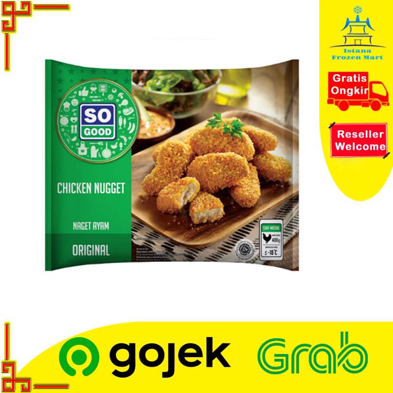 

Chicken Nugget Original 400 GR - SO GOOD