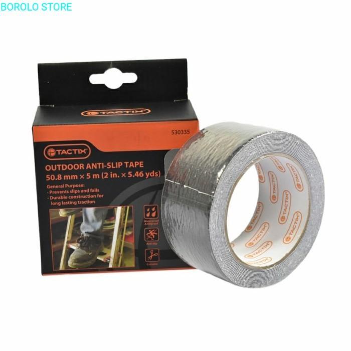 

Tactix 5Mtr Isolasi Outdoor Anti Slip Hard Grit - Lakban Anti Slip