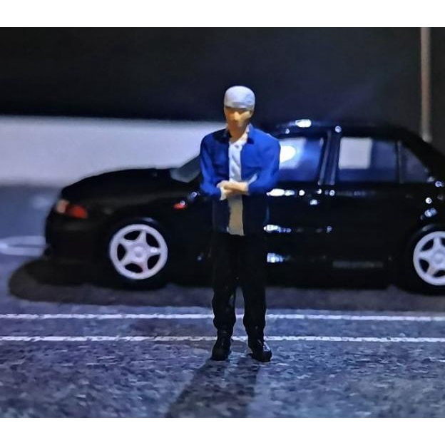 Figure 1 64 Initial D Kyoichi Sudo Diorama Maket Hot Wheels