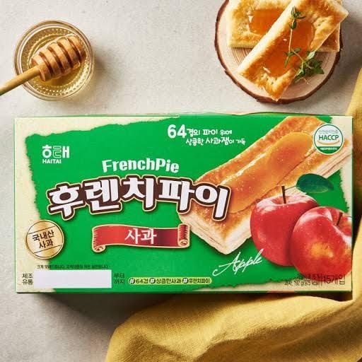 

[15 Pcs] Crown Haitai French Apple Pie - Kue Pie Apel ala Korea Best Seller