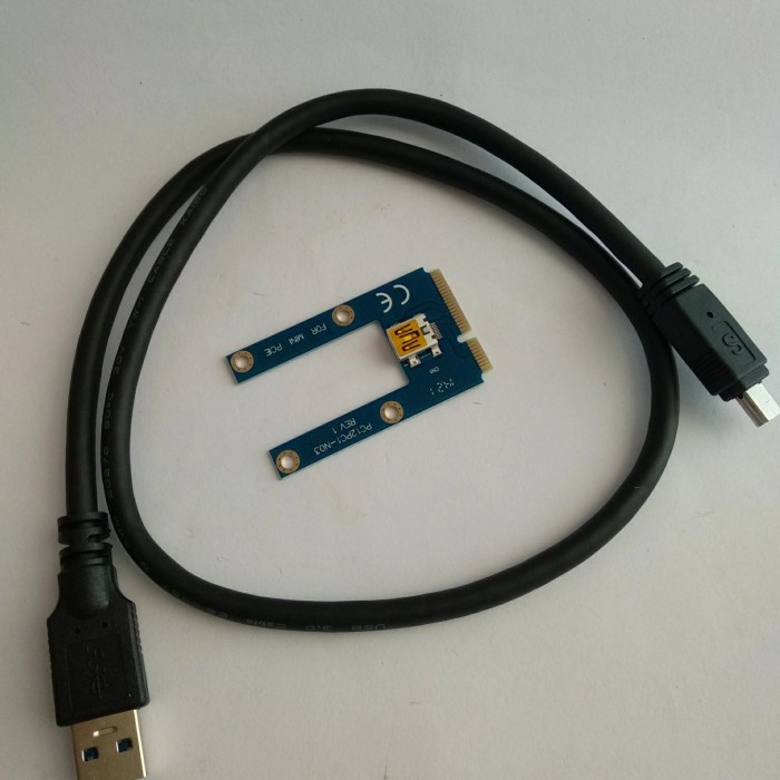 Terlaris Sata Mini Pcie Adapter Converter Plus Kabel Usb 3.0 Miner