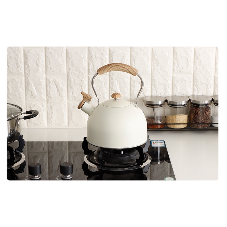 Quennsbakeware Teko Siul Air Panas 2,5L / Teko Korea / Teko Air Estetik / Ketel Pemanas Air Whistlin