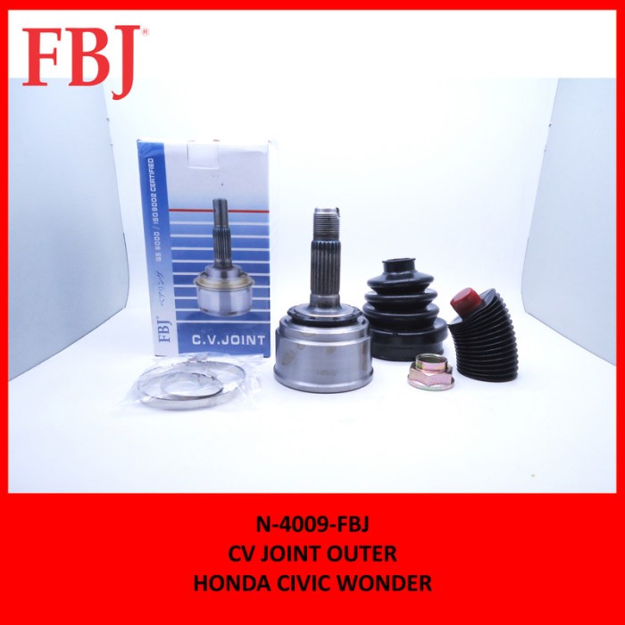 CV JOINT LUAR AS RODA HONDA CIVIC WONDER FBJ
