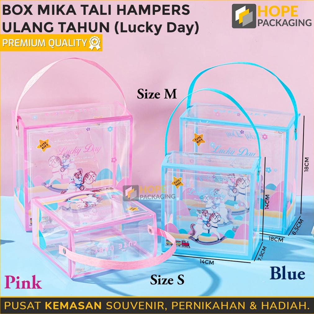 

Terbaru Box Mika Tali Hampers Ulang Tahun Anak Lucky Day / Paper Box Souvenir Birthday Motif Karakter