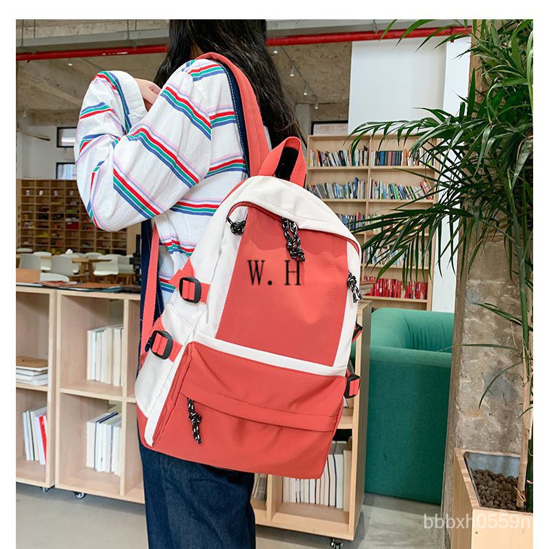 Korean Style High School Student Matching Harajuku Ulzzang College Student Ins Style Backpack