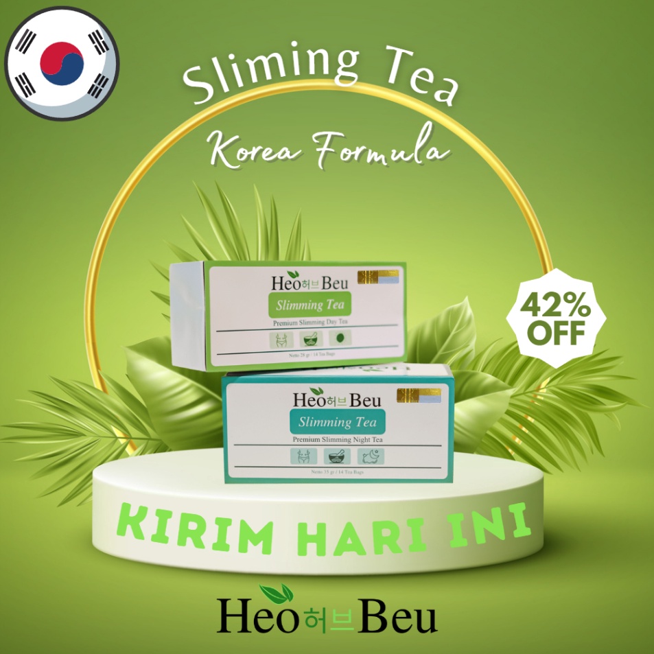 

[KODE 77] Heo Beu Paket 2 Box (1 Siang 1 Malam) Slimming Tea Teh Diet Pelangsing Penahan Nafsu Makan ORIGINAL Viral Pelancar BAB