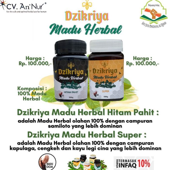 

12.12 BIG SALE FASION Madu Super dan Pahit Asli Dzikriya buruan