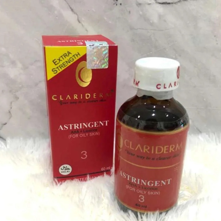 Murah Toner Wajah Clariderm 3 VSH