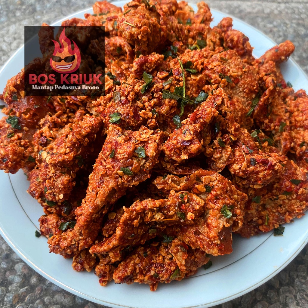 

Promo Kripik Kulit ayam Cryspy 250 Gram / Crispy kulit ayam krispi / krispy Aroma Daun Jeruk