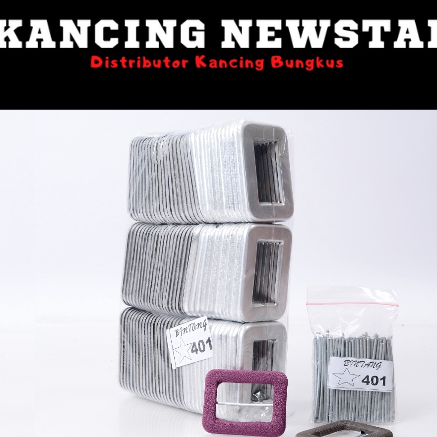 12.12 Product HOT Ring Gesper bungkus 401 (kotak) BINTANG isi 100 pcs gas 