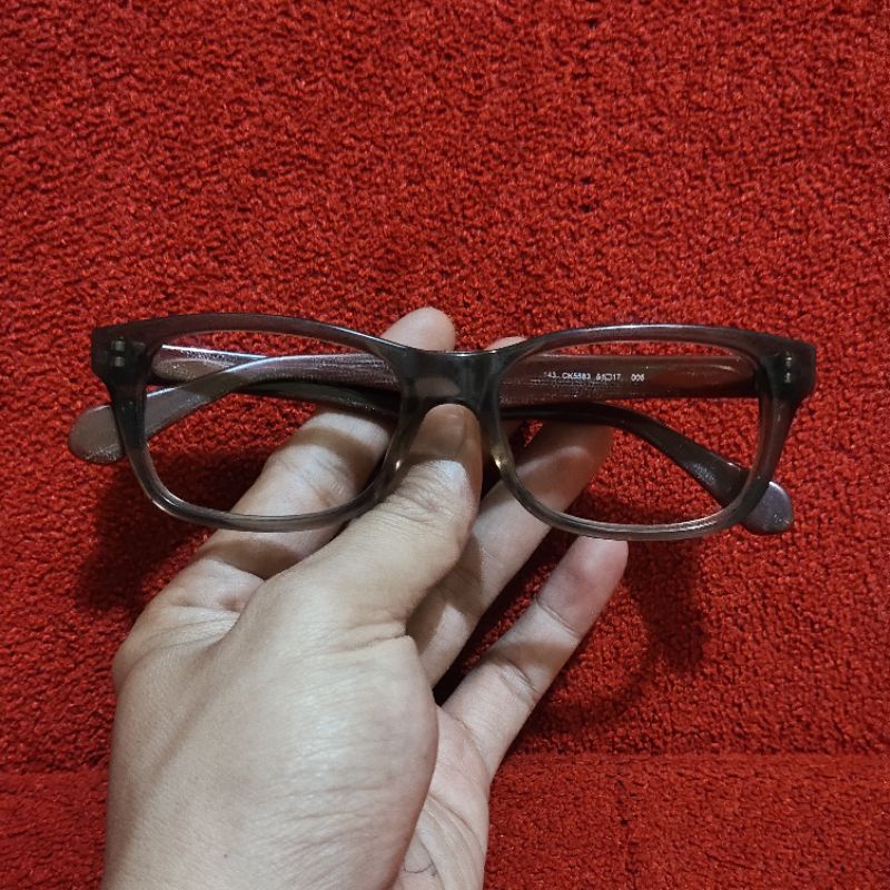 frame kacamata CK authentic