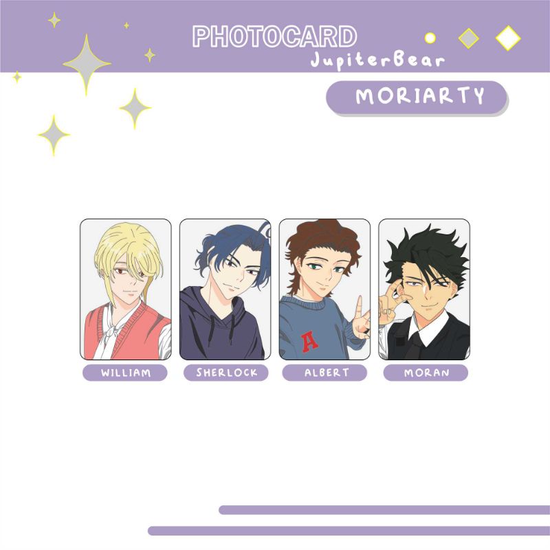 [Moriarty] Photocard Art Print Moriarty The Patriot Daily