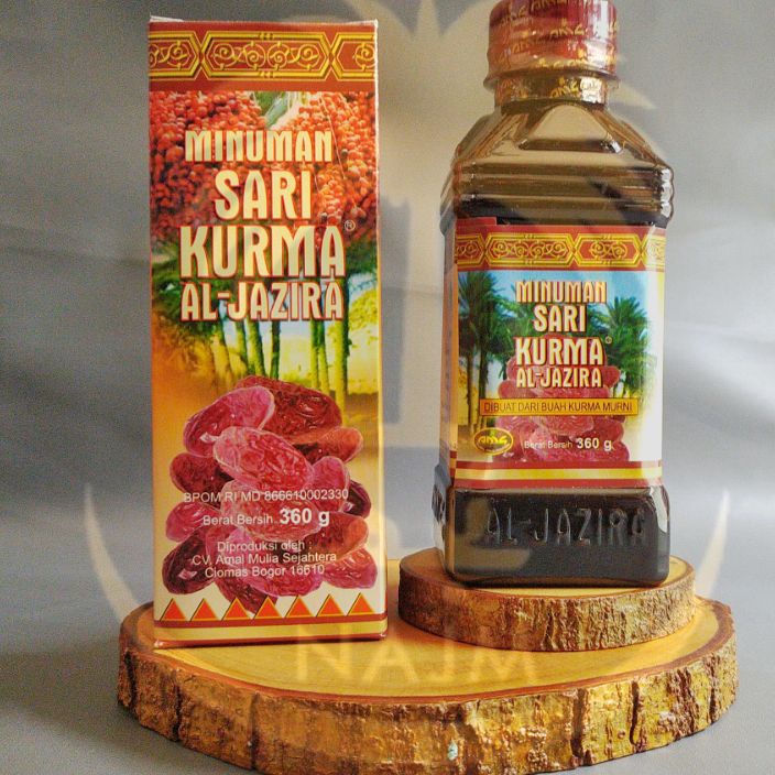 

⚡GROSIR⚡ SARI KURMA AL-JAZIRA 360gr