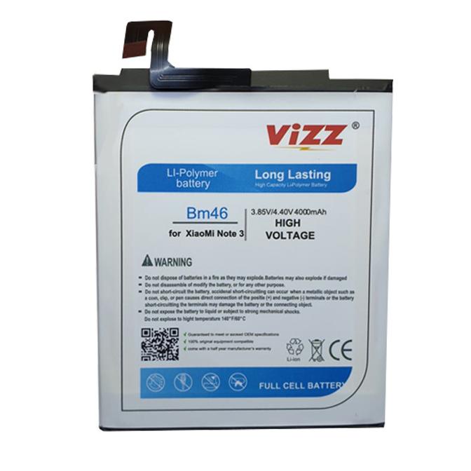 VIZZ BATERAI XIAOMI REDMI NOTE 3 BM46 ORIGINAL