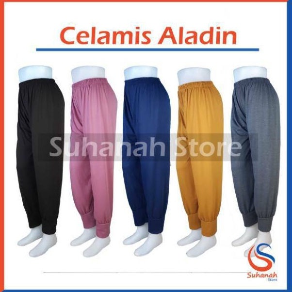 9.9 BRANDS FESTIVAL Celamis Aladin / Celana Dalaman Gamis / Celamis Bahan Kaos / Inner Gamis Aladin 