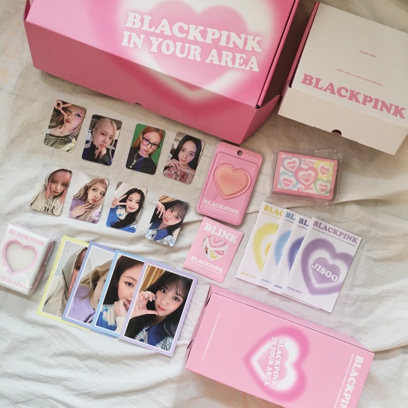 BLACKPINK PREMIUM MEMBERSHIP KIT MEMBER WEVERSE BORN PINK ALBUM POB BENEFIT JENNIE JISOO ROSE LISA W