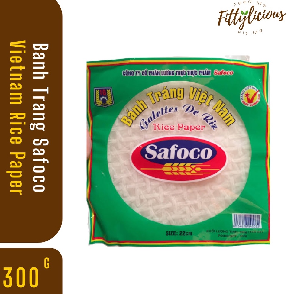 

Terbaru 3.3 Banh Trang Safoco Kulit Lumpia Vietnam Rice Paper- 300 Gram- 22 Cm