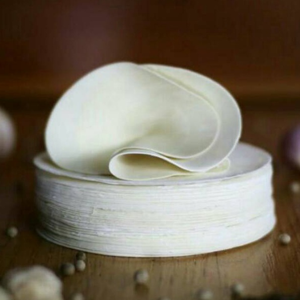 

【MEGA SALE】 Kulit Dimsum Isi 50 Lembar Kulit Gyoza Kulit Pangsit Bulat 8cm