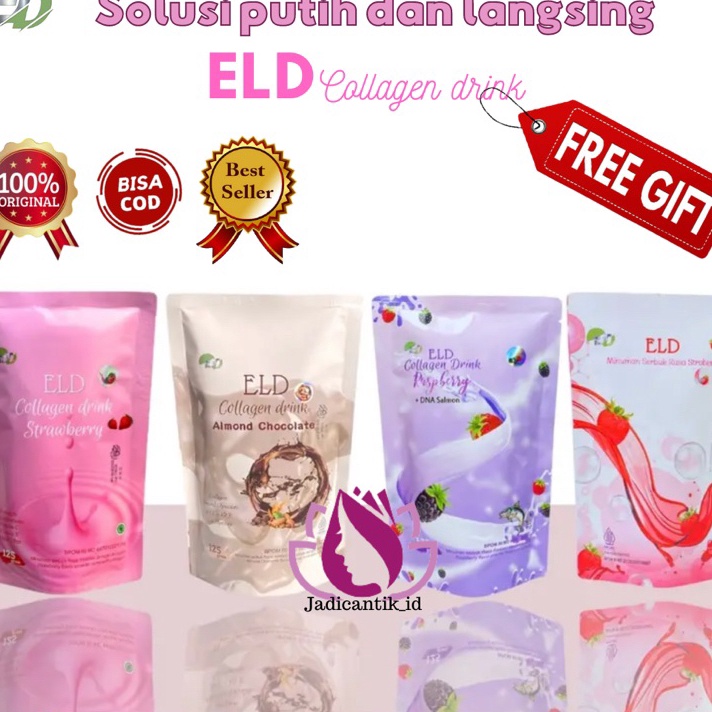 

>V44859) (DAPAT HADIAH) ELD collagen drink original colagen eld