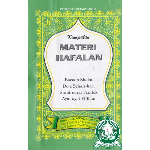 Materi Hafalan TKA-TPA