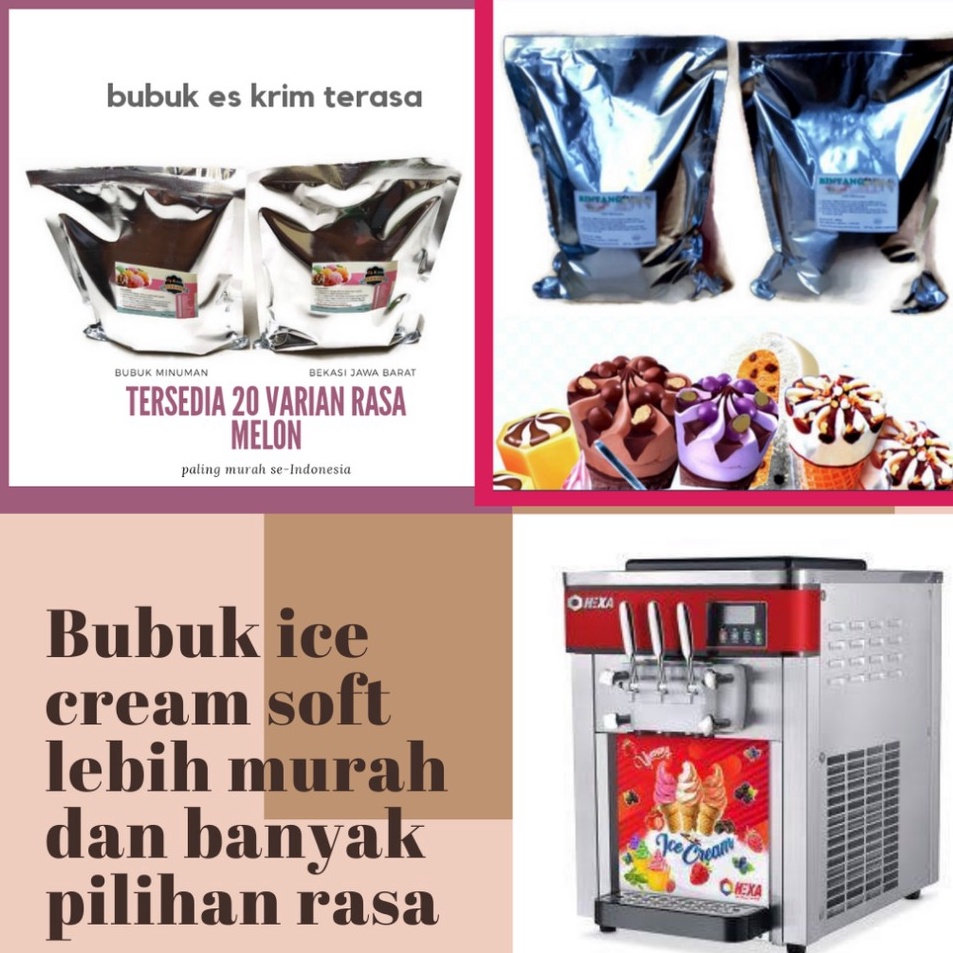 

⚡COD⚡ Bubuk ice cream 1 kg / bubuk es krim / powder ice cream 1 kg / bubuk ice cream murah / tepung es cream magic / serbuk ice cream mixue/ serbuk es krim 1kg /bubuk ice cream soft / bubuk es krim soft 1kg / es krim hard 1kg / eskrim lembut