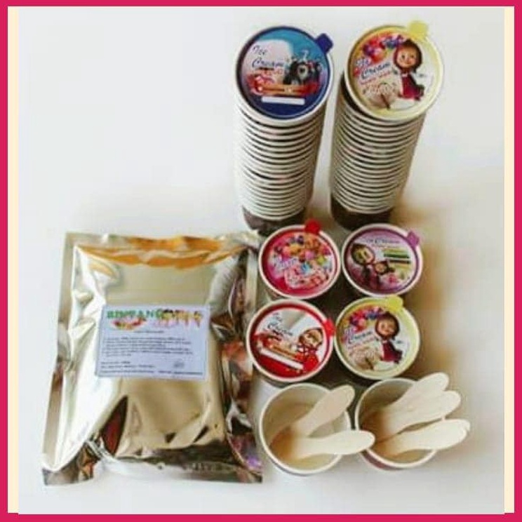 

[KODE 77] PAKET BUBUK ES KRIM MURAH HANYA Rp 11.900